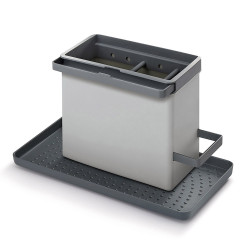 Organizador de fregadero tidy-tex, gris, 24 x 12,5 x 14,5 cm