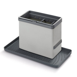 Organizador de fregadero tidy-tex, gris, 24 x 12,5 x 14,5 cm