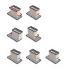 Organizador de fregadero tidy-tex, gris, 24 x 12,5 x 14,5 cm
