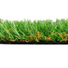 Césped artificial verde 40 mm, modelo otoño, 2 x 5 m