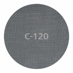 Discos de lijar autoadherentes de rejilla de carburo ø225 mm, grano 120, 5 uds