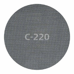 Discos de lijar autoadherentes de rejilla de carburo ø225 mm, grano 220, 5 uds