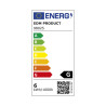 Bombilla esférica led p45 e27, 6 w, 500 lm, 3cct, ø45 x 88 mm