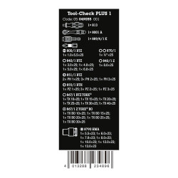 Juego herramientas chek plus 1, 39 piezas