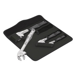 Llaves boca ajustable joker 6004, juego 4 piezas