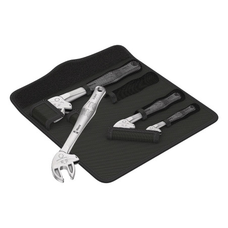 Llaves boca ajustable joker 6004, juego 4 piezas