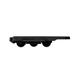 Plataforma con ruedas, 140 x 105 x 25 mm