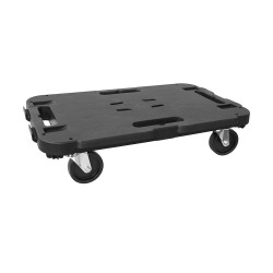 Plataforma con ruedas, 580 x 380 x 120 mm