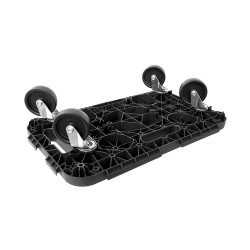 Plataforma con ruedas, 580 x 380 x 120 mm