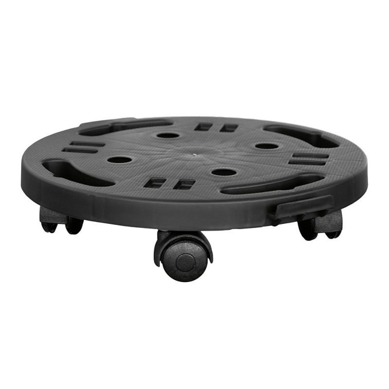 Plataforma con ruedas, ø300 x 70 mm