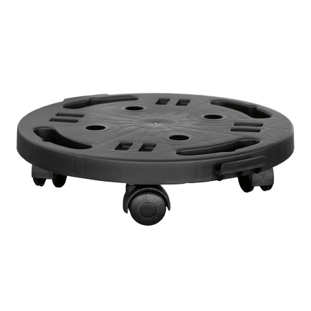 Plataforma con ruedas, ø300 x 70 mm