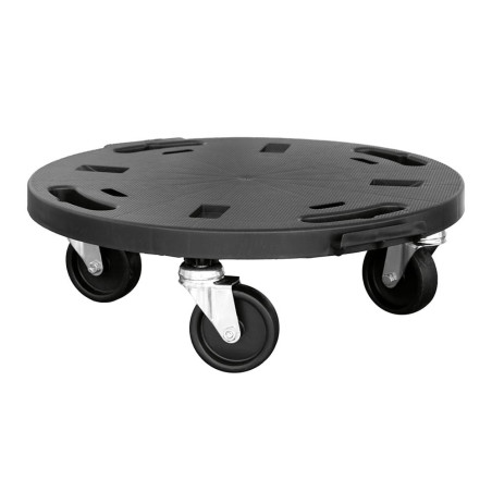 Plataforma con ruedas, ø400 x 125 mm