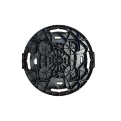 Plataforma con ruedas, ø400 x 125 mm