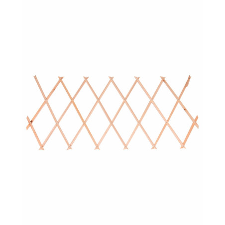 Celosía de madera extensible, 120 x 180 cm