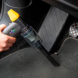 Mini soplador / aspirador 8 v con accesorios