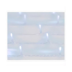 Cortina led exterior 480 leds luz blanco frio 225 x 300 cm
