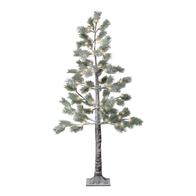 Árbol led con función fija y parpadeante para uso exterior, 72 leds, ø60 x 1,5 m