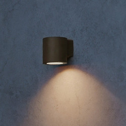 Aplique de exterior led fylx 5 w, marrón