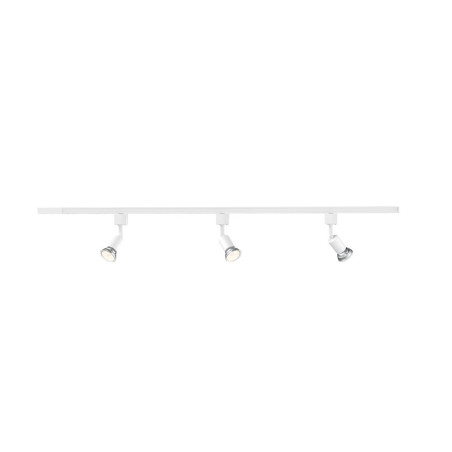 Sistema de riel easylink 3 proyectores, tobia, 5 w, blanco