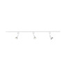 Sistema de riel easylink 3 proyectores, tobia, 5 w, blanco