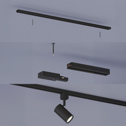 Sistema de riel easylink 3 proyectores, zilo, 5 w, negro