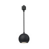 Lámpara easylink de techo, suspendida, colby gu10, negra, ø100 x 1360 mm