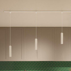 Riel de extensión easylink 1 m, con alimentación, blanco