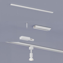 Conector en l sentido horario easylink, blanco