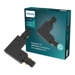 Conector en l sentido antihorario easylink, negro