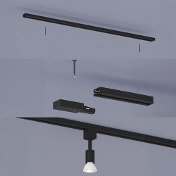 Conector en l sentido antihorario easylink, negro