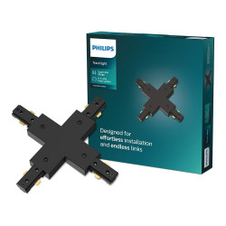 Conector en x easylink, negro