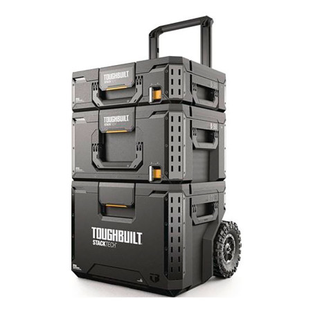 Caja de herramientas con ruedas stacktech, 3 piezas, 56 x 50 x 83 cm
