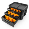 Caja de herramientas xl con 3 cajones y cerradura, stachtech, 53 x 40,5 x 39,5 cm