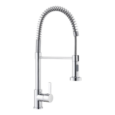 Grifo monomando de cocina, caño alto, serie pantón