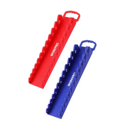 Soporte magnético para llaves, forma de tira, 12 posiciones, 280 x 56 x 45 mm