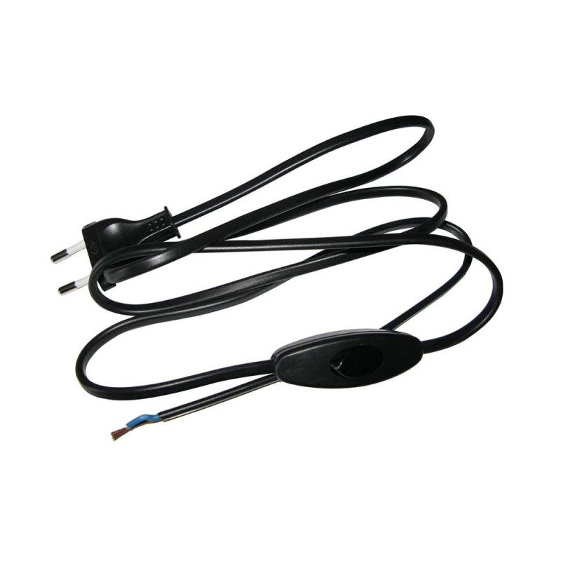 Conexión eléctrica con interruptor de mano, lfm 275/100-50, negro