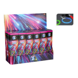 Accesorios luminosos, brillan en la oscuridad, caja 5 piezas