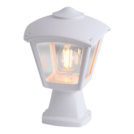 Farol sobremuro disma/roby, transparente, e27, blanco, 195 x 195 x 290 mm