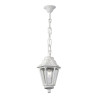 Farol techo con cadena sichem/anna, transparente, e27, blanco, ø220 x 800 mm