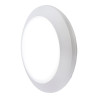Plafón superficie redondo berta, translúcido, e27, blanco, ø275 x 80 mm