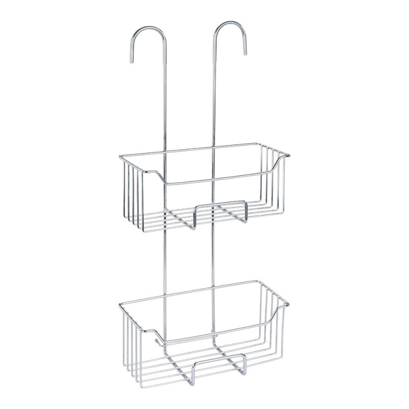 Cesto para la ducha doble piso, milo, 25 x 14 x 55 cm