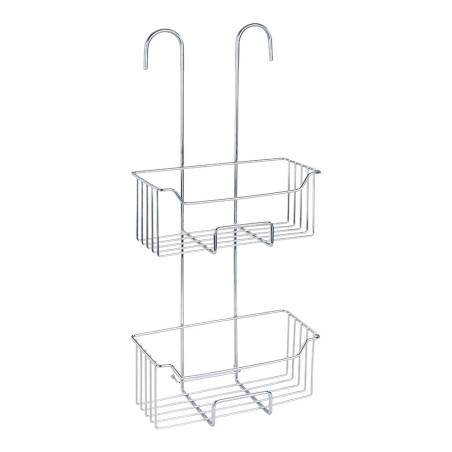 Cesto para la ducha doble piso, milo, 25 x 14 x 55 cm