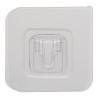 Escobillero wc zalana, blanco, 9,8 x 4 x 35,5 cm