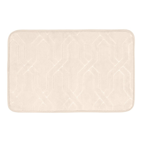 Alfombra de baño camiers, beige, 60 x 40 cm