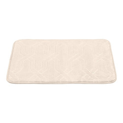 Alfombra de baño camiers, beige, 60 x 40 cm
