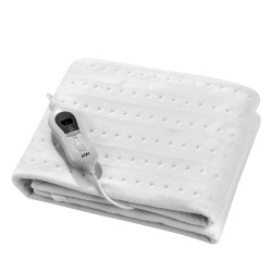 Calienta camas eléctrico 60 w 150 x 80 cm