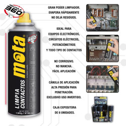 Limpiador de contactos electricoen spray 216 ml