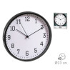 Reloj pared blanco/negro ø21,5 cm