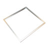 Marco de superficie para panel led 60 x 60 cm, tipo armstrong, blanco