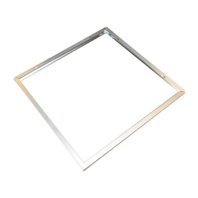 Marco de superficie para panel led 30 x 120 cm, tipo armstrong, blanco